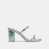 NOLES HEELS ELECTRIC BLUE STELLA -Fashion Shoe Store DOLCEVITA HEELS NOLES ELECTRICBLUEMETALLICSTELLA 02