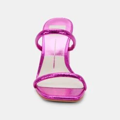 NOLES HEELS ELECTRIC PINK STELLA -Fashion Shoe Store DOLCEVITA HEELS NOLES ELECTRICPINKMETALLICSTELLA 04