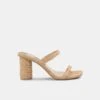 NOLES HEELS LT NATURAL RAFFIA 1 NOLES HEELS LT NATURAL RAFFIA -Fashion Shoe Store DOLCEVITA HEELS NOLES LIGHT NATURAL SIDE
