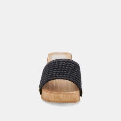 OAKLEY HEELS BLACK RAFFIA 18 OAKLEY HEELS BLACK RAFFIA -Fashion Shoe Store DOLCEVITA HEELS OAKLEY BLACKRAFFIA 04