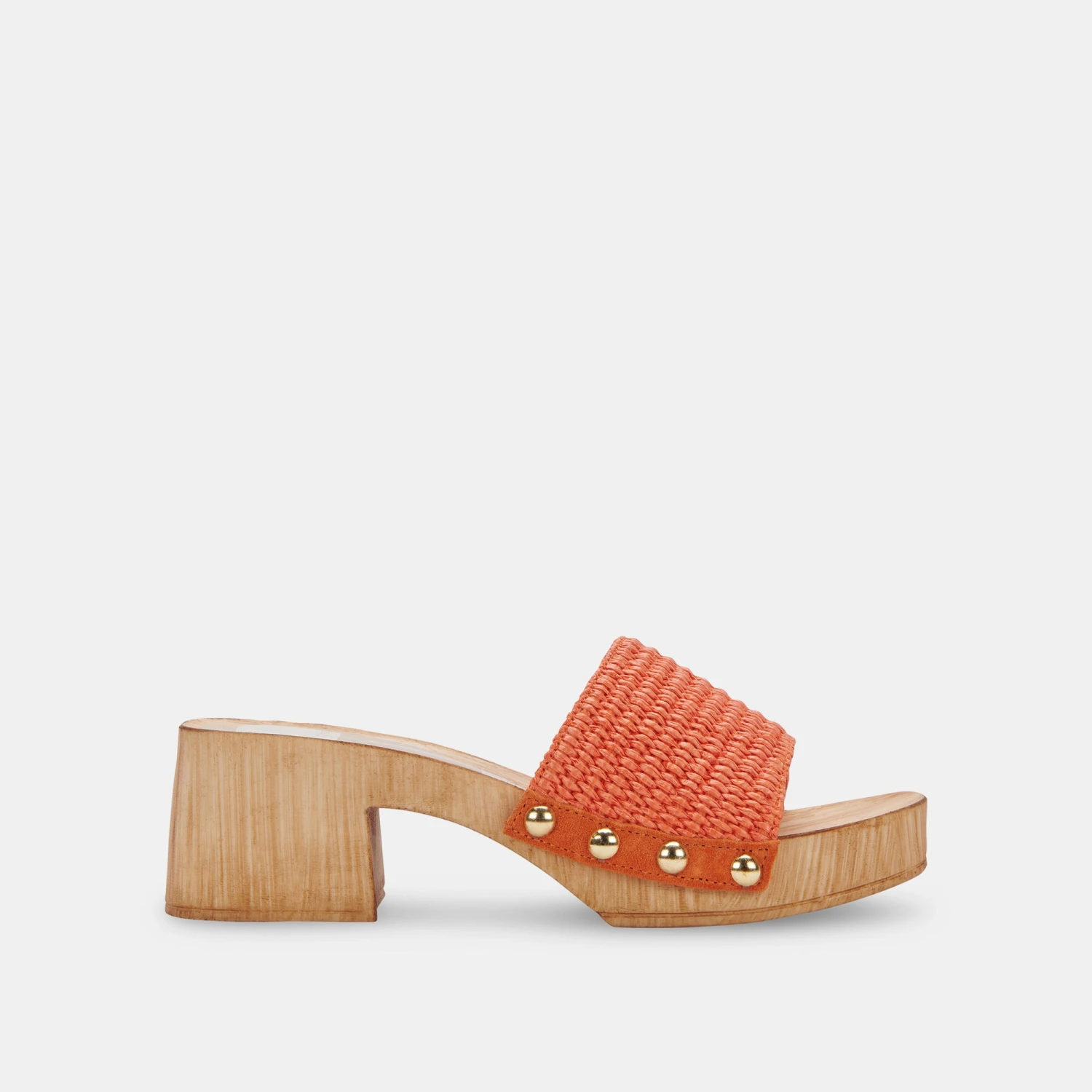 OAKLEY HEELS ORANGE RAFFIA 3 OAKLEY HEELS ORANGE RAFFIA