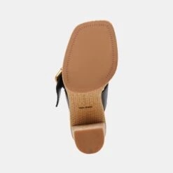 ONNIE WIDE HEELS BLACK LEATHER -Fashion Shoe Store DOLCEVITA HEELS ONNIE BLACKLEATHER 07 9c08418d 8abe 4991 9d85 ffd311574df7