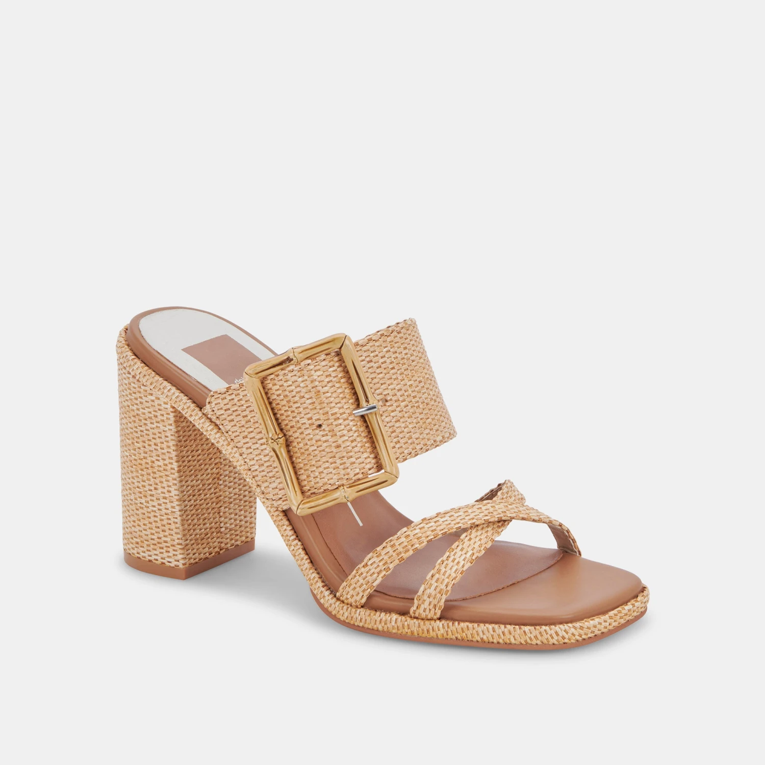 ONNIE HEELS WARM NATURAL RAFFIA 5 ONNIE HEELS WARM NATURAL RAFFIA - Image 3