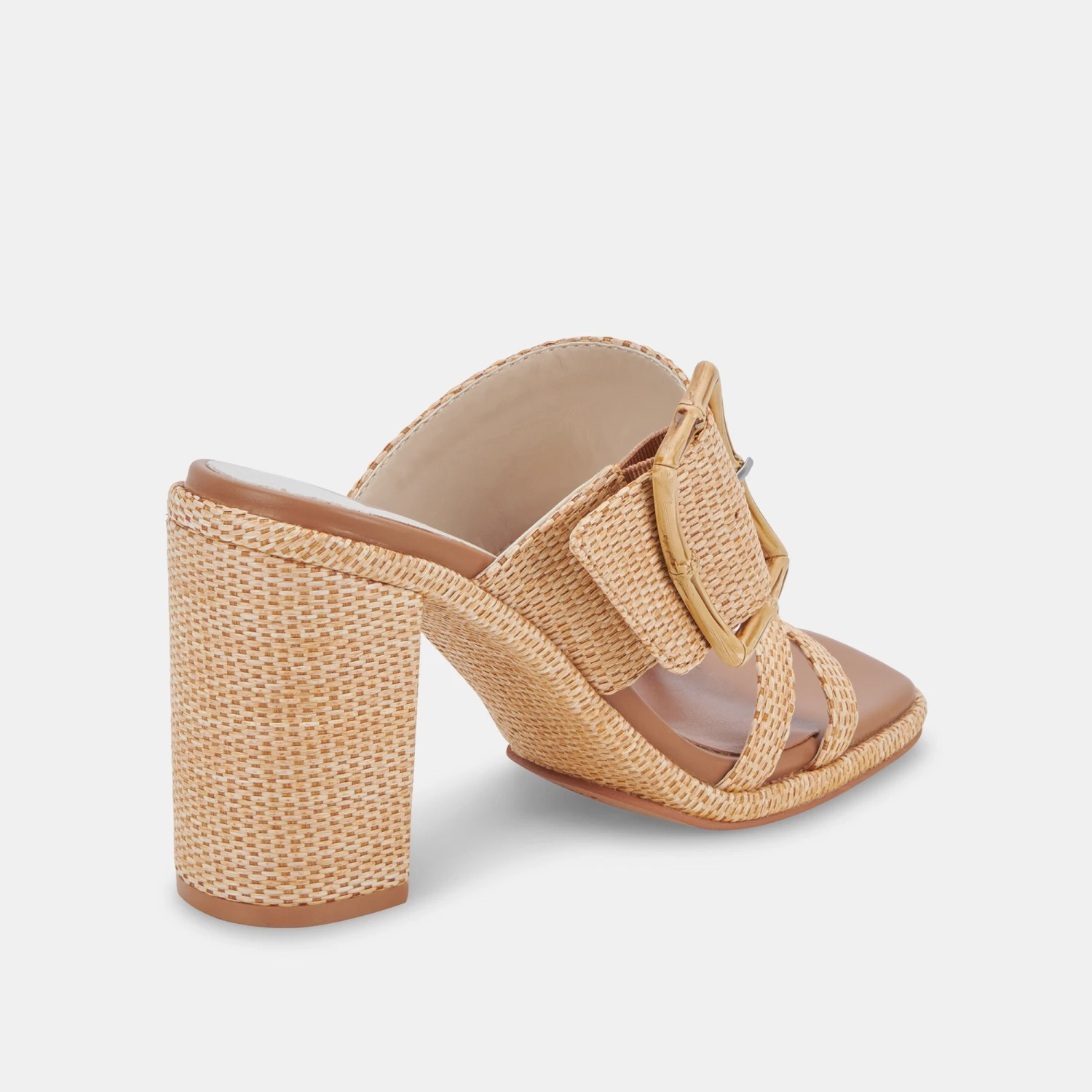 ONNIE HEELS WARM NATURAL RAFFIA 6 ONNIE HEELS WARM NATURAL RAFFIA - Image 4