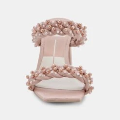 PAILY PEARL HEELS BLUSH MULTI PEARLS -Fashion Shoe Store DOLCEVITA HEELS PAILYPEARL BLUSHPEARL 04 1