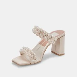PAILY PEARL HEELS VANILLA PEARLS -Fashion Shoe Store DOLCEVITA HEELS PAILYPEARL VANILLAPEARL 08