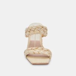 PAILY RAFFIA HEELS VANILLA RAFFIA -Fashion Shoe Store DOLCEVITA HEELS PAILYRAFFIA VANILLARAFFIA 04