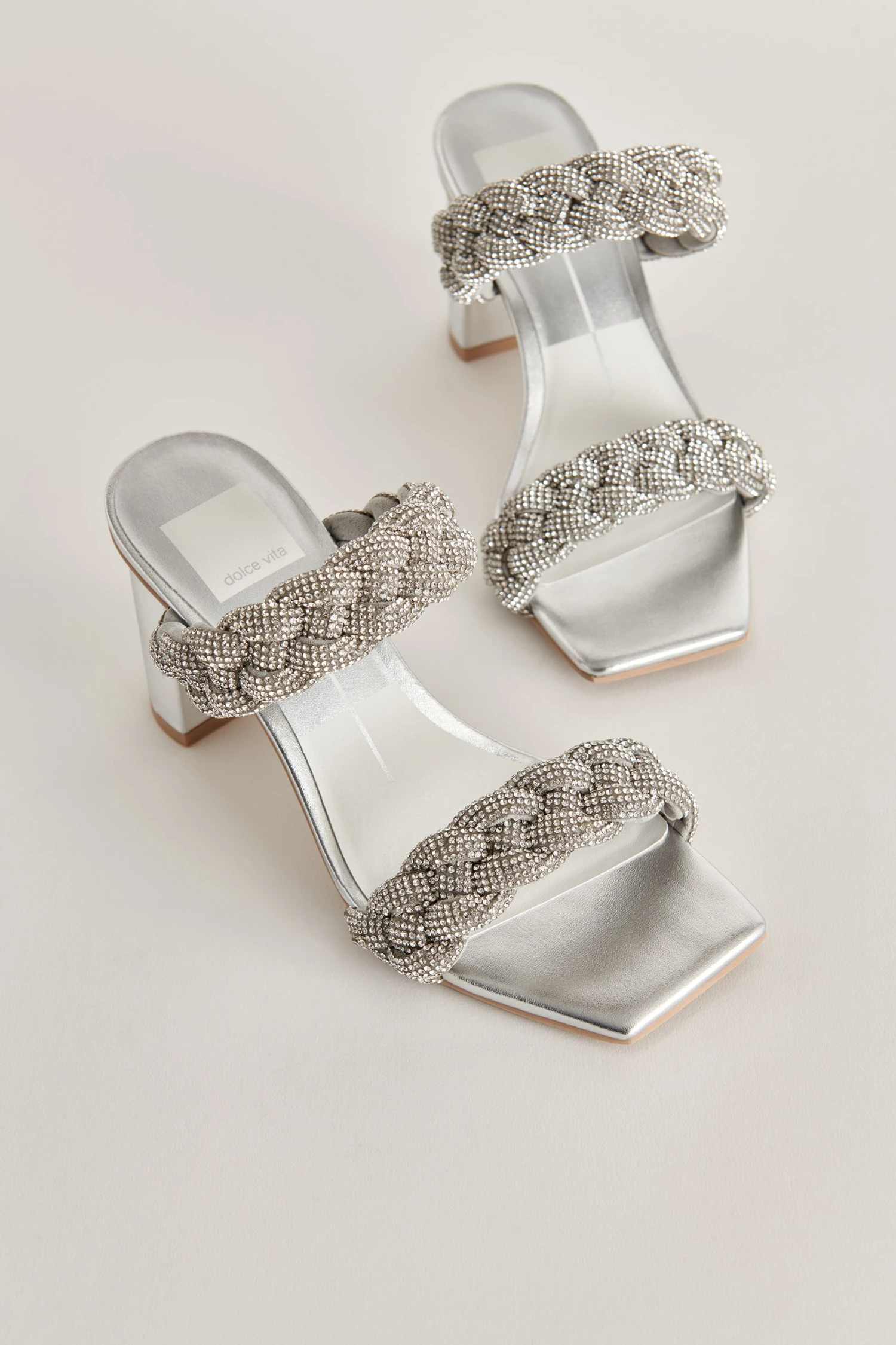 PAILY RHINESTONE HEELS CRYSTAL RHINESTONE 7 PAILY RHINESTONE HEELS CRYSTAL RHINESTONE - Image 5