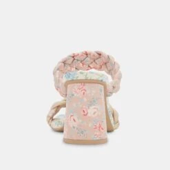 PAILY HEELS PINK FLORAL STELLA -Fashion Shoe Store DOLCEVITA HEELS PAILY PINKFLORALSTELLA 05