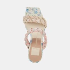 PAILY HEELS PINK FLORAL STELLA -Fashion Shoe Store DOLCEVITA HEELS PAILY PINKFLORALSTELLA 06