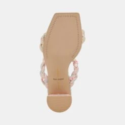 PAILY HEELS PINK FLORAL STELLA -Fashion Shoe Store DOLCEVITA HEELS PAILY PINKFLORALSTELLA 07