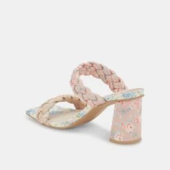 PAILY HEELS PINK FLORAL STELLA -Fashion Shoe Store DOLCEVITA HEELS PAILY PINKFLORALSTELLA 09