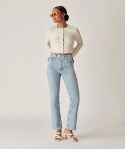 PANG HEELS IVORY STELLA -Fashion Shoe Store DOLCEVITA HEELS PANG IVORYSTELLA ONFOOT 4