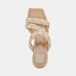 PANG HEELS LT NATURAL RAFFIA -Fashion Shoe Store DOLCEVITA HEELS PANG LTNATURALRAFFIA 06