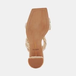 PANG HEELS LT NATURAL RAFFIA -Fashion Shoe Store DOLCEVITA HEELS PANG LTNATURALRAFFIA 07