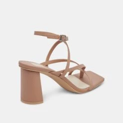 PAROO HEELS CAFE LEATHER -Fashion Shoe Store DOLCEVITA HEELS PAROO CAFELEATHER 03