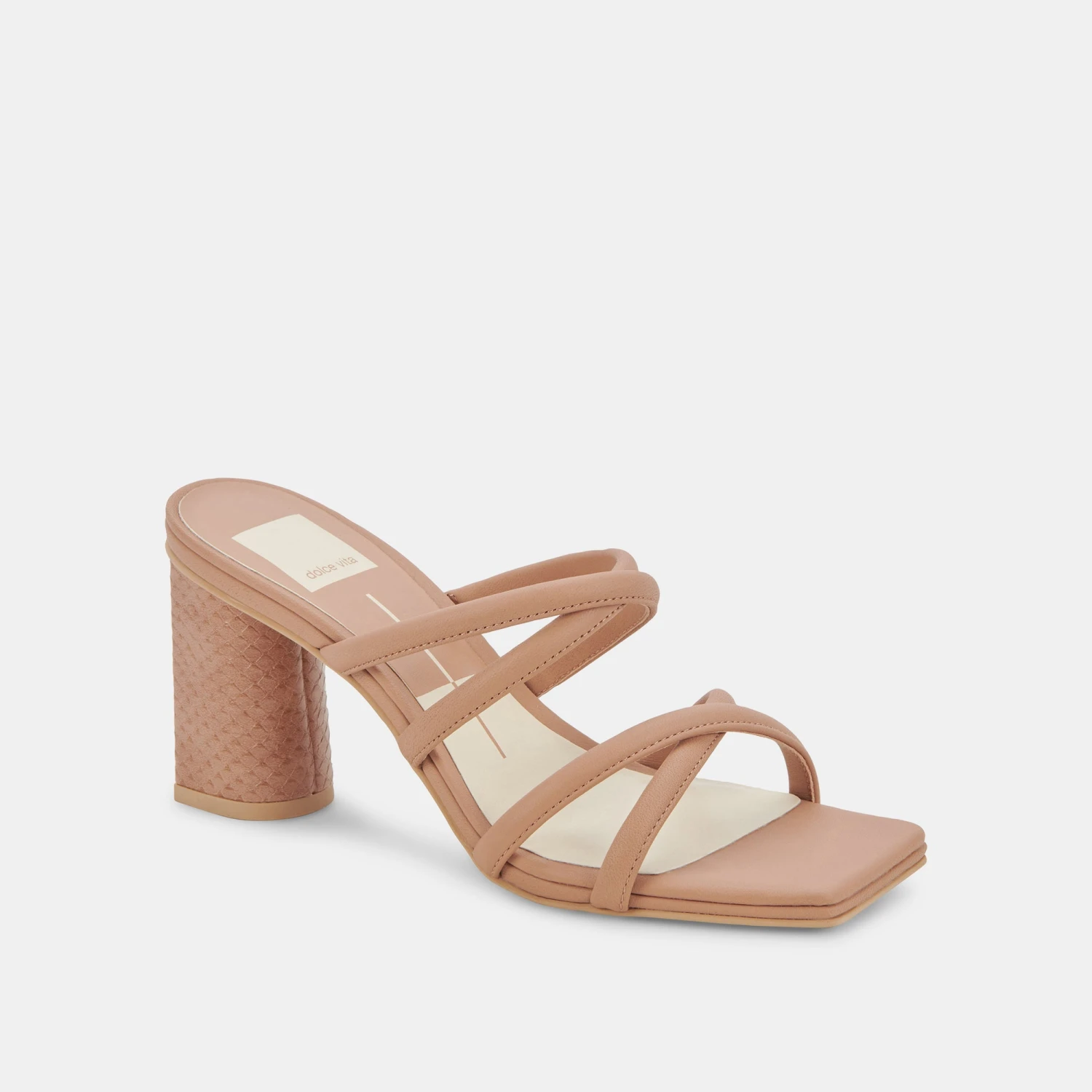 PATSI WIDE HEELS CAFE LEATHER 4 PATSI WIDE HEELS CAFE LEATHER - Image 2