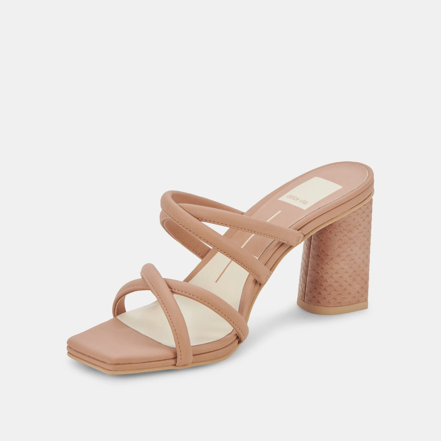 PATSI WIDE HEELS CAFE LEATHER 6 PATSI WIDE HEELS CAFE LEATHER - Image 4