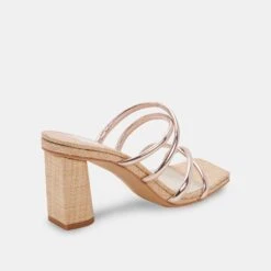 PATSI HEELS ROSE GOLD METALLIC STELLA -Fashion Shoe Store DOLCEVITA HEELS PATSI ROSEGOLDMETALLICSTELLA 03