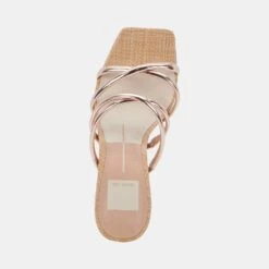 PATSI HEELS ROSE GOLD METALLIC STELLA -Fashion Shoe Store DOLCEVITA HEELS PATSI ROSEGOLDMETALLICSTELLA 06