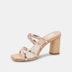 PATSI HEELS ROSE GOLD METALLIC STELLA -Fashion Shoe Store DOLCEVITA HEELS PATSI ROSEGOLDMETALLICSTELLA 08