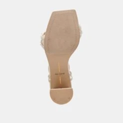 PAXTEN HEELS VANILLA PEARLS 27 PAXTEN HEELS VANILLA PEARLS -Fashion Shoe Store DOLCEVITA HEELS PAXTEN VANILLAPEARLS 07