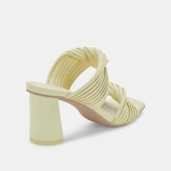 PILTON HEELS LEMON CREAM STELLA -Fashion Shoe Store DOLCEVITA HEELS PILTON LEMONCREAMSTELLA 03