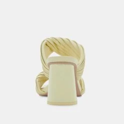 PILTON HEELS LEMON CREAM STELLA -Fashion Shoe Store DOLCEVITA HEELS PILTON LEMONCREAMSTELLA 05