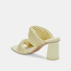 PILTON HEELS LEMON CREAM STELLA -Fashion Shoe Store DOLCEVITA HEELS PILTON LEMONCREAMSTELLA 09