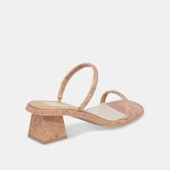 RAMIZE SANDALS NATURAL CORK -Fashion Shoe Store DOLCEVITA HEELS RAMIZE NATURALCORK 3