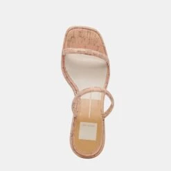 RAMIZE SANDALS NATURAL CORK -Fashion Shoe Store DOLCEVITA HEELS RAMIZE NATURALCORK 6