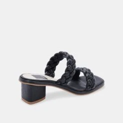 RONIN SANDALS BLACK STELLA -Fashion Shoe Store DOLCEVITA HEELS RONIN BLACKSTELLA 03