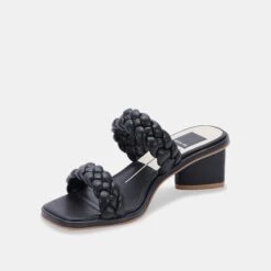 RONIN SANDALS BLACK STELLA -Fashion Shoe Store DOLCEVITA HEELS RONIN BLACKSTELLA 08