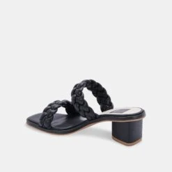 RONIN SANDALS BLACK STELLA -Fashion Shoe Store DOLCEVITA HEELS RONIN BLACKSTELLA 09