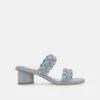 RONIN SANDALS LIGHT BLUE DENIM