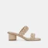 RONIN SANDALS LIGHT GOLD STELLA 1 RONIN SANDALS LIGHT GOLD STELLA -Fashion Shoe Store DOLCEVITA HEELS RONIN LIGHTGOLDMETALICSTELLASUEDE 02
