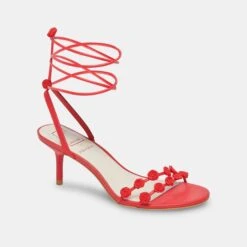 Dolce Vita ROSIE HEELS RED STELLA 17 Dolce Vita ROSIE HEELS RED STELLA -Fashion Shoe Store DOLCEVITA HEELS ROSIE REDSTELLA 01