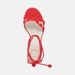 Dolce Vita ROSIE HEELS RED STELLA 26 Dolce Vita ROSIE HEELS RED STELLA -Fashion Shoe Store DOLCEVITA HEELS ROSIE REDSTELLA 06