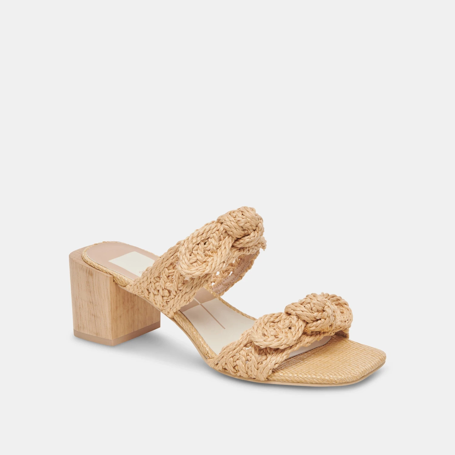 Dolce Vita ZEMMIE SANDALS LT NATURAL RAFFIA 5 Dolce Vita ZEMMIE SANDALS LT NATURAL RAFFIA - Image 3