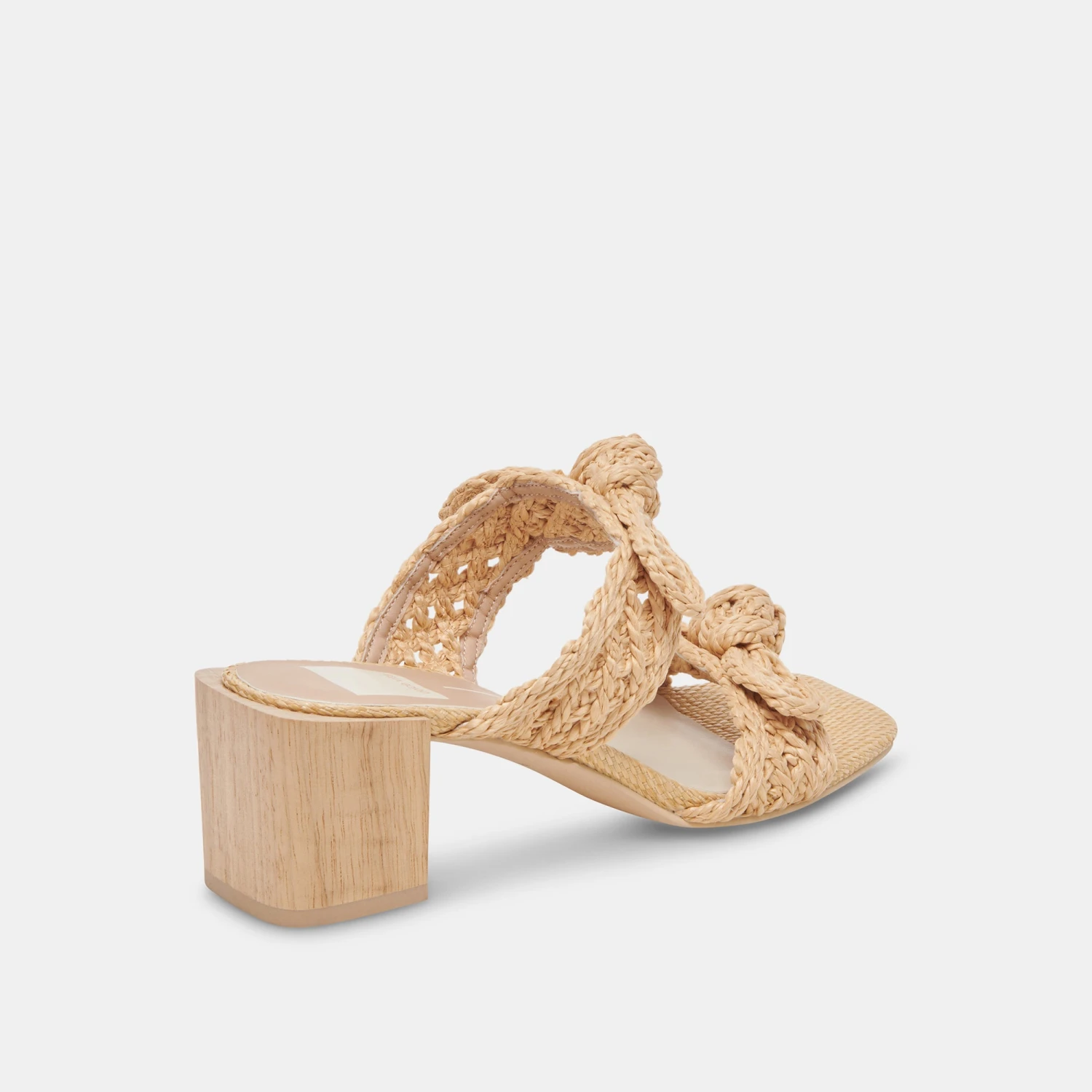 Dolce Vita ZEMMIE SANDALS LT NATURAL RAFFIA 7 Dolce Vita ZEMMIE SANDALS LT NATURAL RAFFIA - Image 5