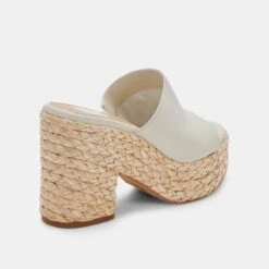 ELORA HEELS IVORY LEATHER 15 ELORA HEELS IVORY LEATHER -Fashion Shoe Store DOLCEVITA HEEL ELORA IVORYLEATHER 03