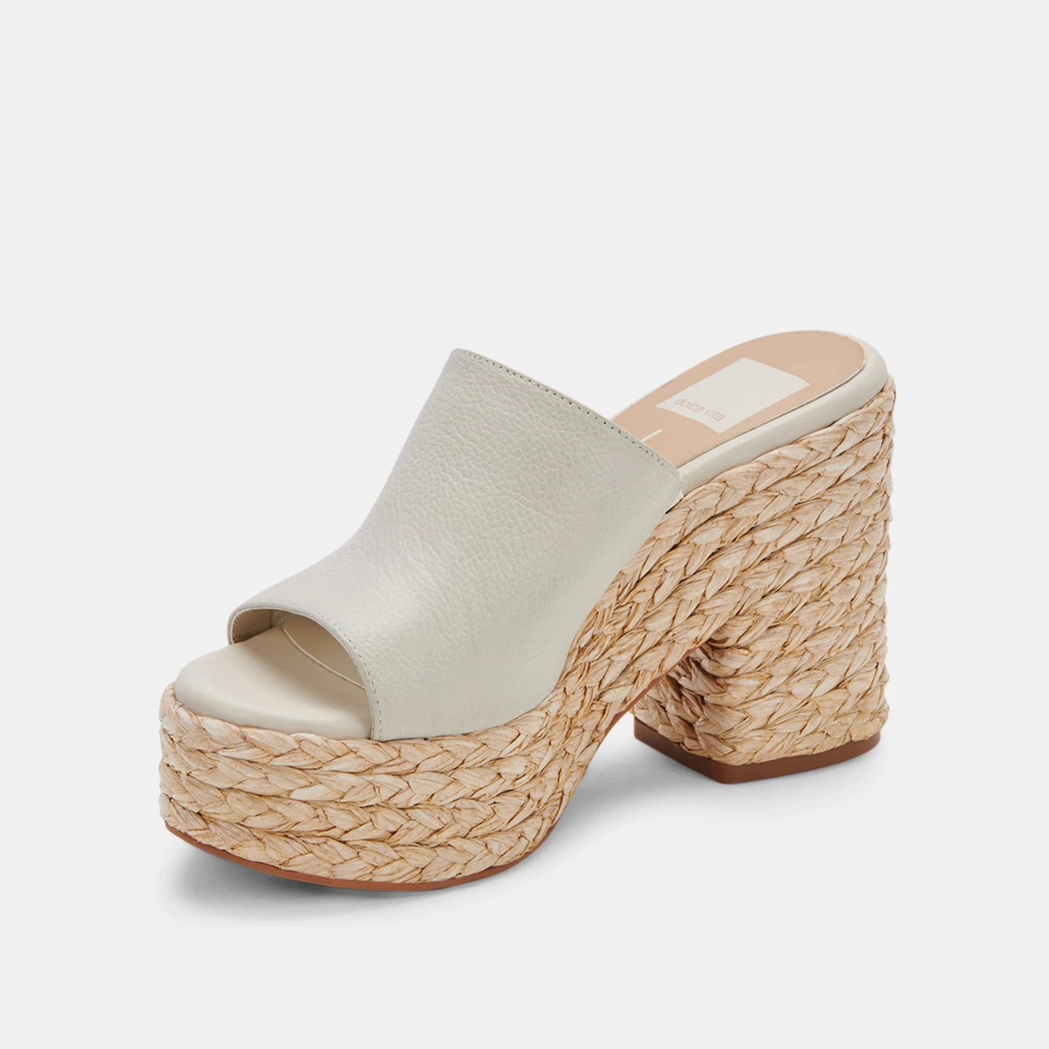 ELORA HEELS IVORY LEATHER 7 ELORA HEELS IVORY LEATHER - Image 5