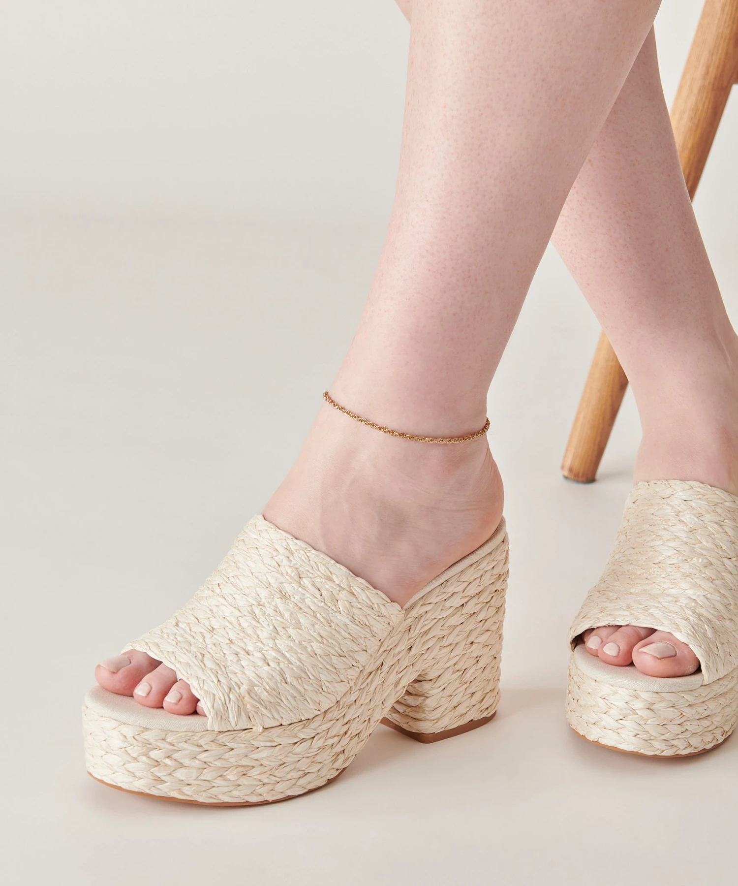 ELORA HEELS LT NATURAL RAFFIA 8 ELORA HEELS LT NATURAL RAFFIA - Image 6