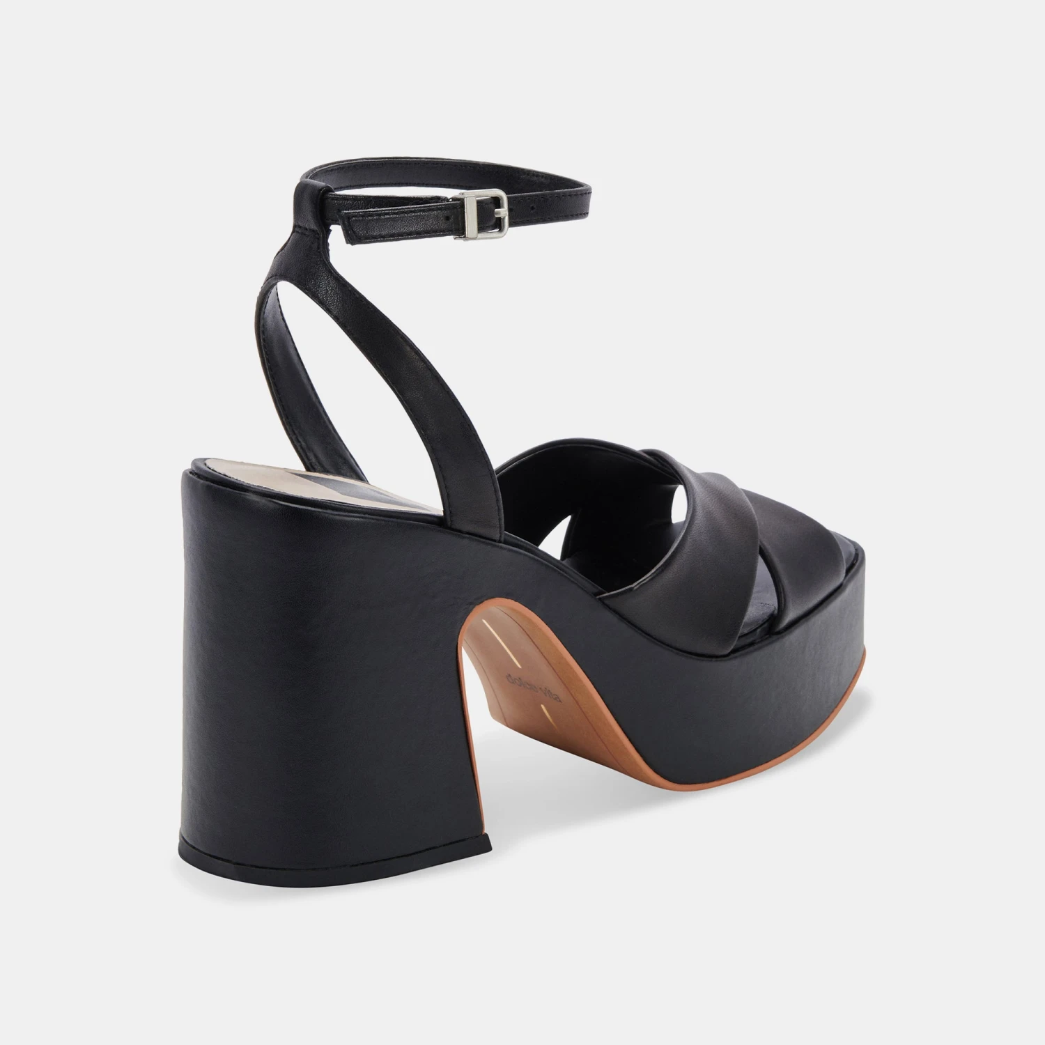 WESSI HEELS BLACK LEATHER 7 WESSI HEELS BLACK LEATHER - Image 5