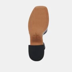 WESSI HEELS BLACK LEATHER 25 WESSI HEELS BLACK LEATHER -Fashion Shoe Store DOLCEVITA HEEL WESSI BLACK 07