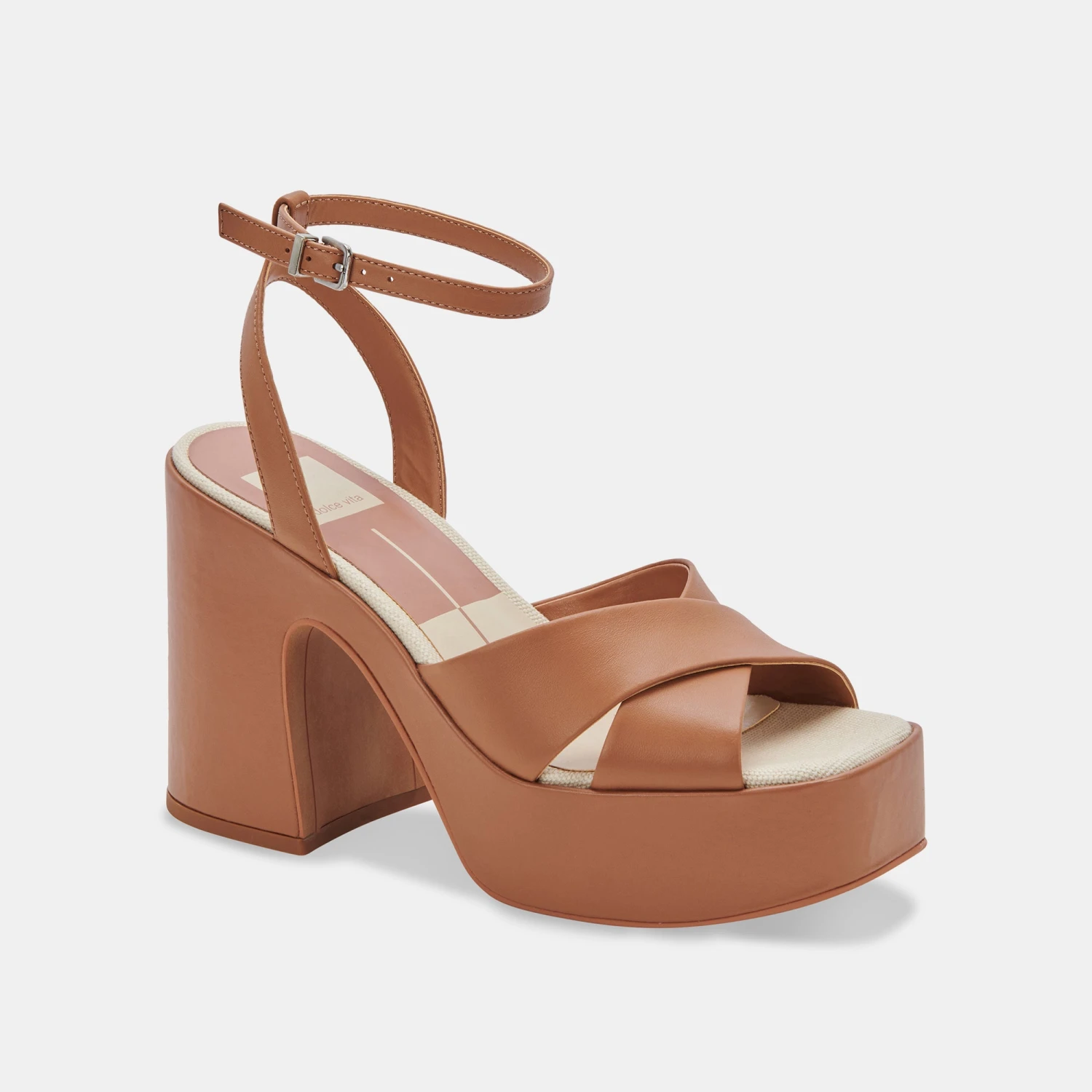 WESSI HEELS CARAMEL LEATHER 5 WESSI HEELS CARAMEL LEATHER - Image 3