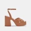 WESSI HEELS CARAMEL LEATHER -Fashion Shoe Store DOLCEVITA HEEL WESSI CARAMEL 02