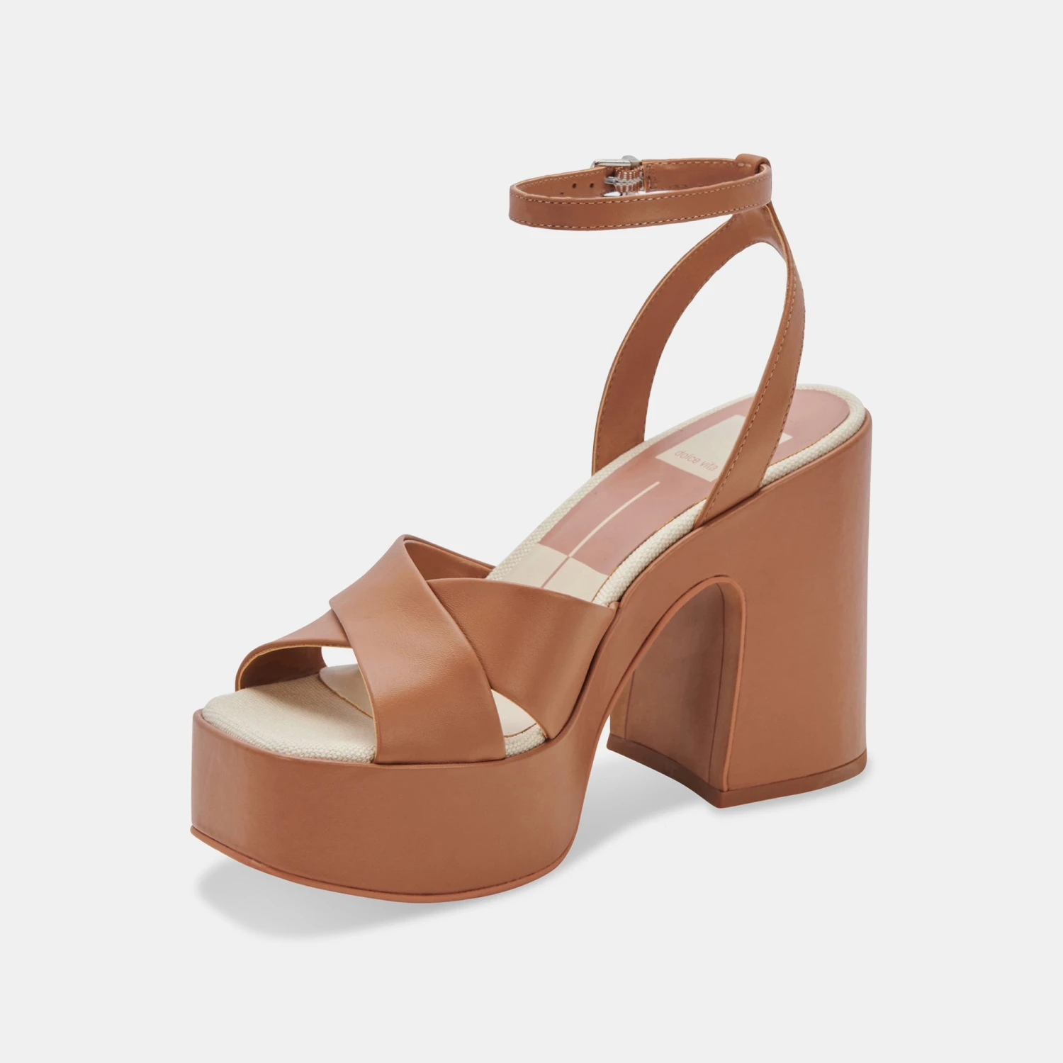 WESSI HEELS CARAMEL LEATHER 9 WESSI HEELS CARAMEL LEATHER - Image 7