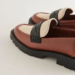 Dolce Vita ELIAS FLATS BROWN BLACK LEATHER -Fashion Shoe Store DOLCEVITA LOAFERS ELIAS BROWNBLACKLEATHER 2 4b63c58d 9f63 405a 89b2 082c83917478