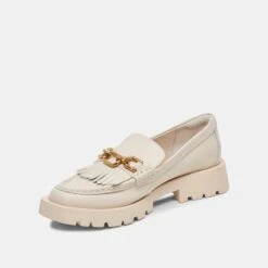 Dolce Vita ERNA WIDE FLATS IVORY LEATHER -Fashion Shoe Store DOLCEVITA LOAFERS ERNA IVORYLEATHER 08 120efbc1 4c0c 4785 a9d4 dfa6cc6f41f7